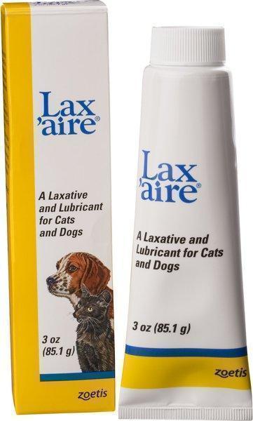 Lax-Aire Medication for Digestive Issues for Cats & Dogs, 3-oz bottle -New in Box