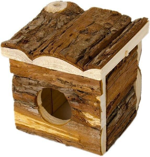 Ware Critter Timbers Bark Small Animal Bungalow -New in Box