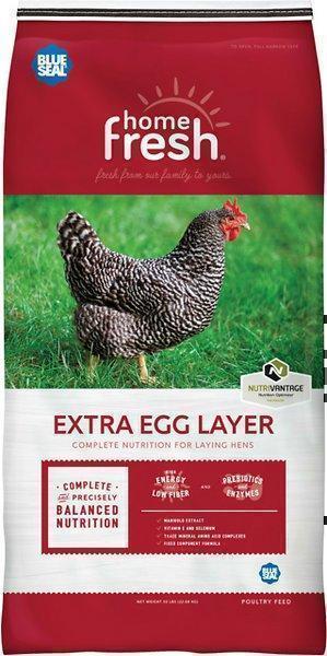 Blue Seal Home Fresh Extra Egg Layer Crumbles Chicken Feed -New in Box