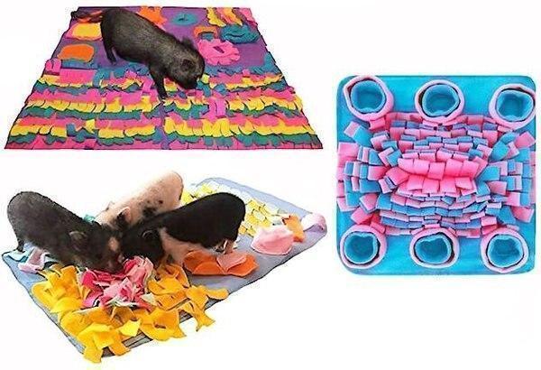 Piggy Poo & Crew Pig Rooting Snuffle Mat Combo Pack, 3 count -New in Box