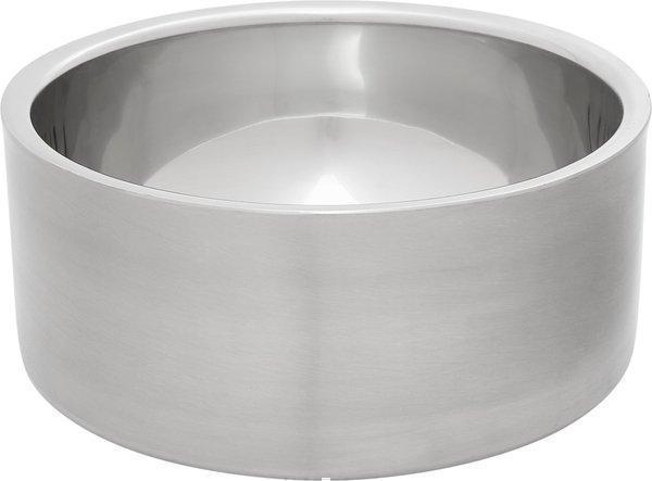 Frisco Insulated Non-Skid Stainless Steel Dog & Cat Bowl, Stainless Steel -New in Box