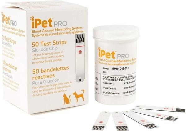 iPet PRO Blood Glucose Monitoring & Blood Glucose Test Strips for Dogs & Cats -New in Box